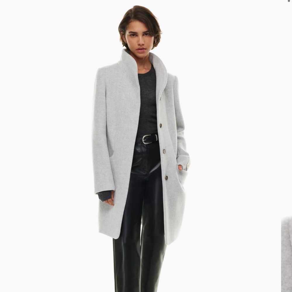 Wilfred Wool Coccon Coat | size small